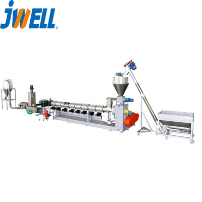 Água Ring Cutting Pelletizing Machine do parafuso do ANIMAL DE ESTIMAÇÃO do ABS do PE de JWELL PP única