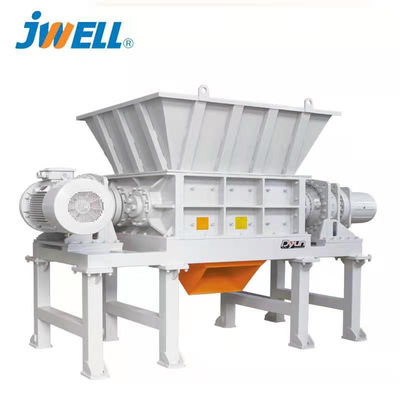 JWELL desperdiçam a retalhadora plástica de reciclagem plástica do eixo da máquina dois