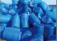Retalhadora de reciclagem plástica do eixo do HDPE quatro