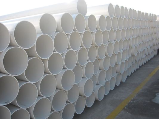 Linha de produção plástica da tubulação da água composta do PVC de três camadas