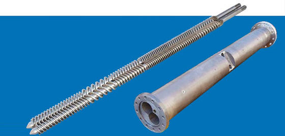 Tambor plástico do parafuso da extrusora do tratamento de JWELL 38CrMoAla Nitrided