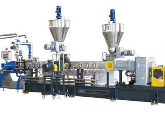 Plástico alto do enchimento do parafuso gêmeo da maquinaria de JWELL para alterar a composição da máquina