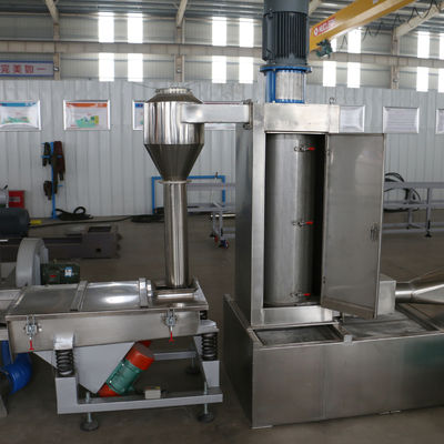Água Ring Cutting Pelletizing Machine do parafuso do ANIMAL DE ESTIMAÇÃO do ABS do PE de JWELL PP única
