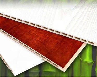 Linha plástica quadro da extrusão do perfil do painel de parede de JWELL Wpc de janela do PVC da isolação térmica que faz a máquina
