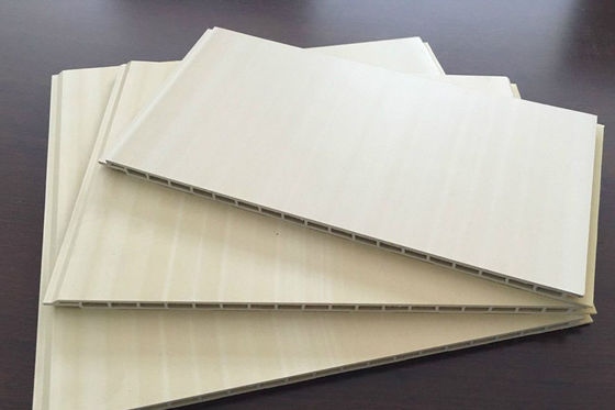 Linha plástica quadro da extrusão do perfil do painel de parede de JWELL Wpc de janela do PVC da isolação térmica que faz a máquina