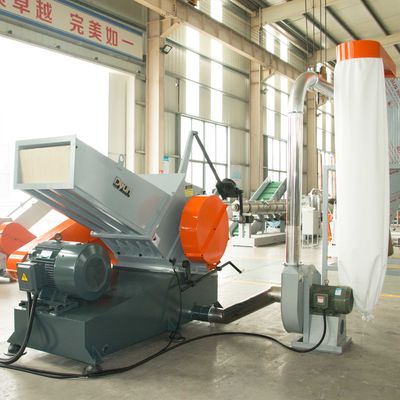 retalhadora de reciclagem plástica do triturador do PVC WPC ProfileWaste de 15kw 300KG/H