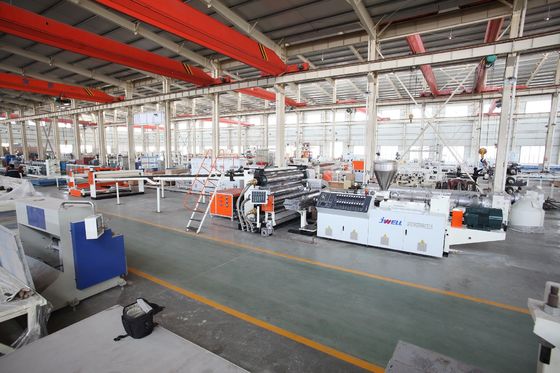 Extrusora de fabricação composta da máquina da cozinha WPC do ISO 1220MM