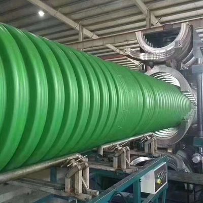 Tubo do PVC dos PP do HDPE que faz a máquina da extrusão da tubulação de Dwc da máquina