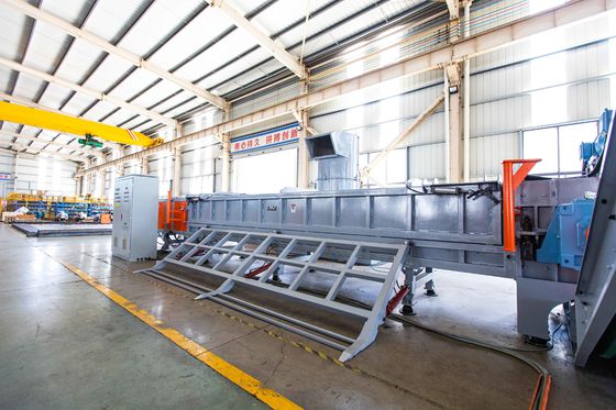 Tubo da retalhadora da tubulação do grande diâmetro do PVC PP do HDPE que Shredding esmagando a máquina
