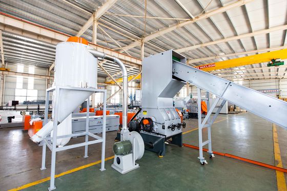 Tubo da retalhadora da tubulação do grande diâmetro do PVC PP do HDPE que Shredding esmagando a máquina