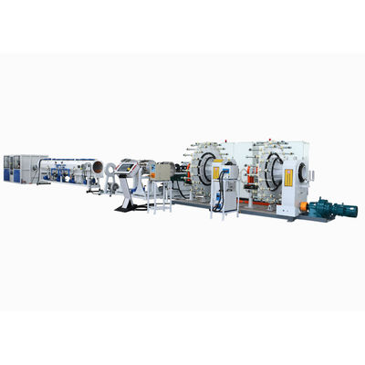 Máquina reforçada quadro da extrusão da tubulação do fio de aço do HDPE