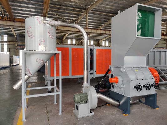 A construção do lixo da indústria desperdiça o triturador de reciclagem plástico da máquina